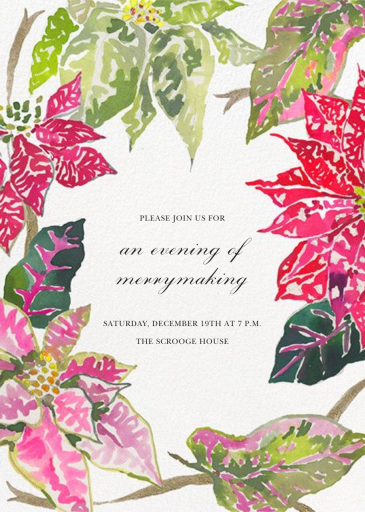 Believe the Hypoestes - Hanukkah Invitation by Happy Menocal