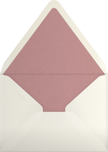 Chantilly Lace Cutout - Paperless Post Envelope