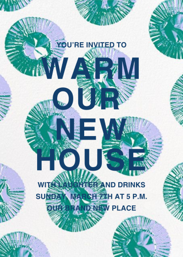 Cupcake Foils - Housewarming Invitation by Paperless Post