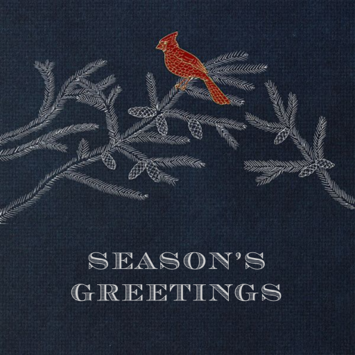 Christmas Cardinal - Business Holiday Card by Paperless Post