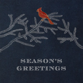 Christmas Cardinal - Holiday Card by Paperless Post