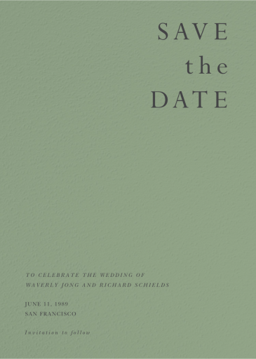 Fulton - Save the Date by Paperless Post