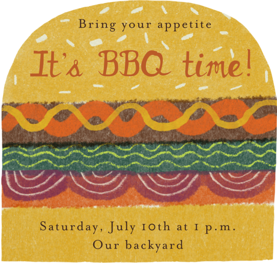 Burger Cutout by Maisy Summer