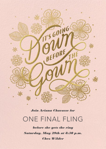 It’s Going Down by Paperless Post