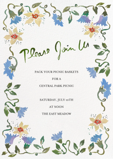 Lovely Vines - Business Event Invitation by Happy Menocal