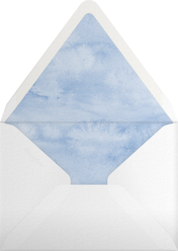 Winter in the Alps - Paperless Post Envelope