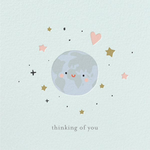 Shared Space - Thinking of You Card by Little Cube