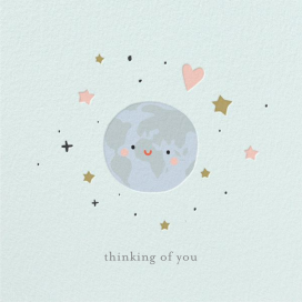 Shared Space - Thinking of You Card by Little Cube