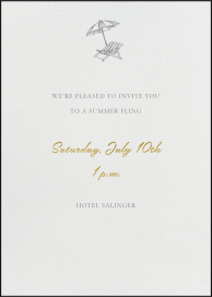 Edge Stain Ivory by Paperless Post