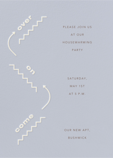 Third-Floor Walk-Up - Celebration Invitation by Paperless Post