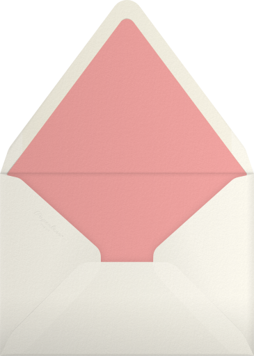 Baby Cursive - Paperless Post Envelope