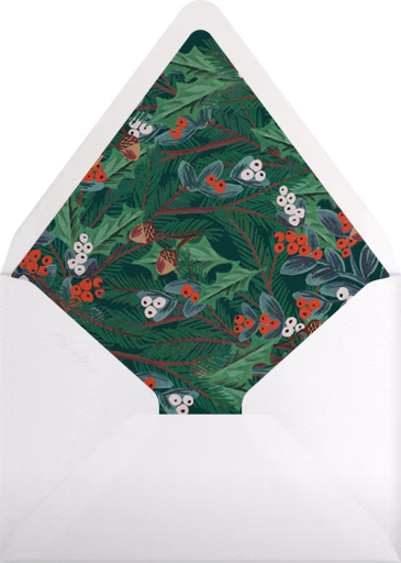 Winter Foliage - Rifle Paper Co. Envelope