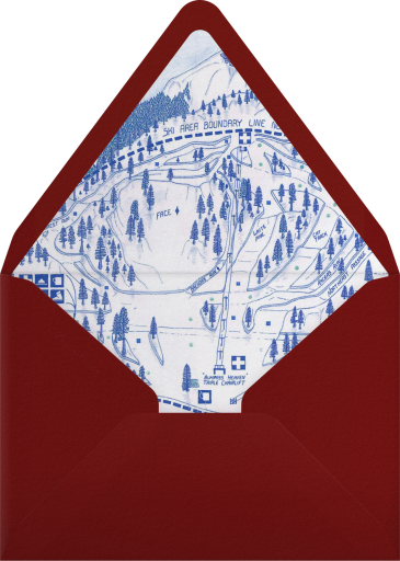 Lift Pass - Paperless Post Envelope