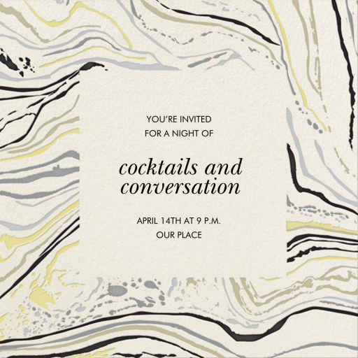 Ricciolo - Cocktail Party Invitation by Kelly Wearstler