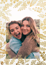 Heather and Lace (Photo) - New Year's Card by Rifle Paper Co.