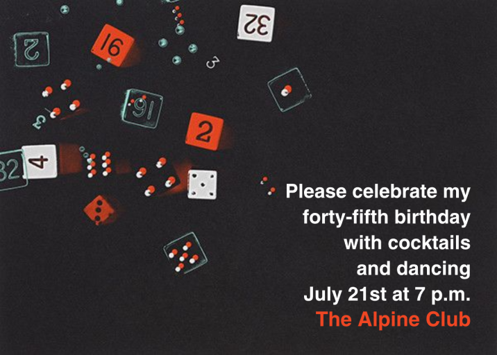 Hard Eight - Birthday Invitation by Paperless Post