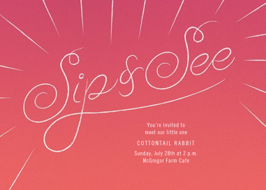 Script Sip by Paperless Post