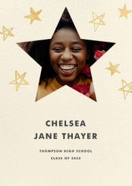 Reach for the Stars Photo - Graduation Announcement by Hello!Lucky