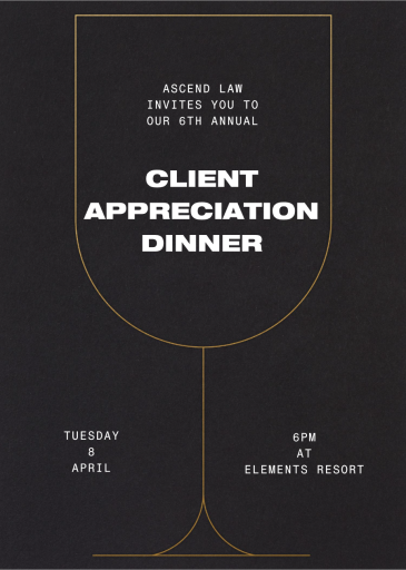 Grenache - Appreciation Event Invitation by Paperless Post