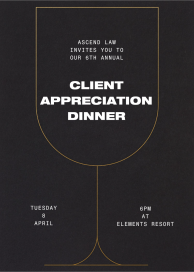 Grenache - Client Appreciation Invitation by Paperless Post