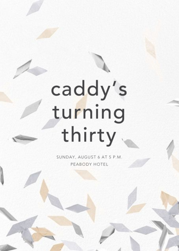 Flutter - Birthday Invitation by CONFETTISYSTEM