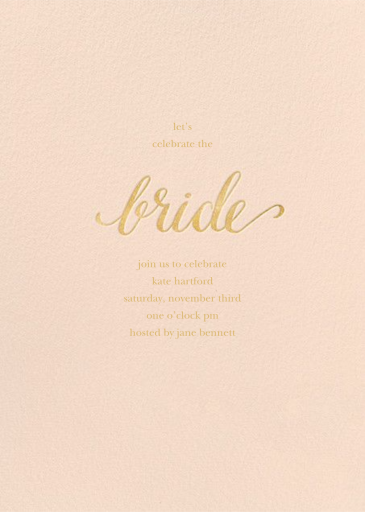 Classic Bride by Sugar Paper