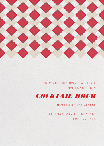 Infographic Tall - Cocktail Party Invitation by Paperless Post