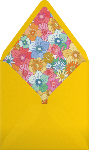 Flower Arch - Paperless Post Envelope