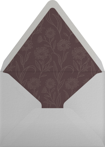 Wildflower Impressions - Paperless Post Envelope