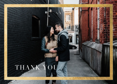 Editorial II Photo - Thank You Card by Paperless Post