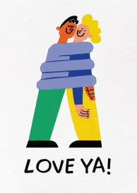 Wrapped In Love (Cari Vander Yacht) - Valentine's Day Card by Wrap