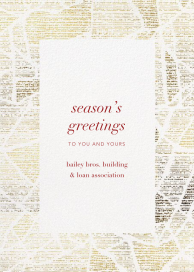Prism Frame - Business Holiday Card by Kelly Wearstler