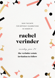 Confettitini - Save the Date by Paperless Post