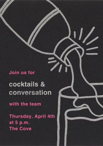 Shake N Roll - Cocktail Party Invitation by Paperless Post