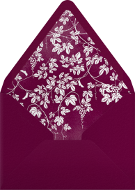 Vineyard II (Photo Save the Date) - Paperless Post Envelope