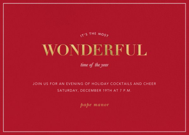 Holiday Wonders by Sugar Paper