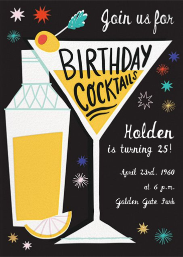 All Shook Up - Birthday Invitation by Hello!Lucky