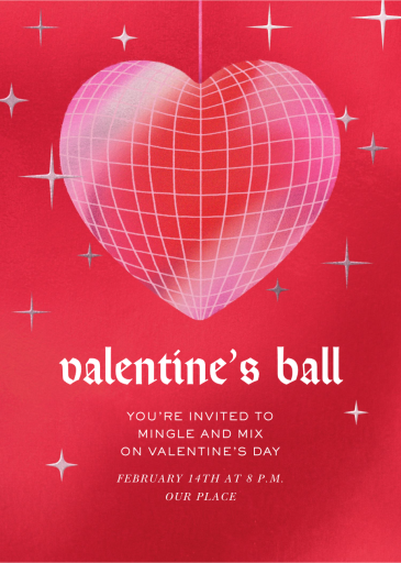 I Love the Night Life - Valentine's Day Invitation by Paperless Post