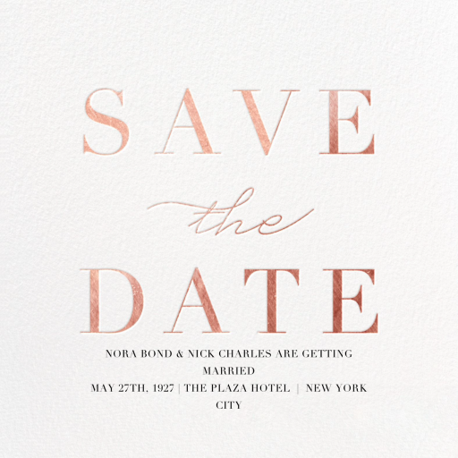 Remnant (Save The Date) - Save the Date by Paperless Post