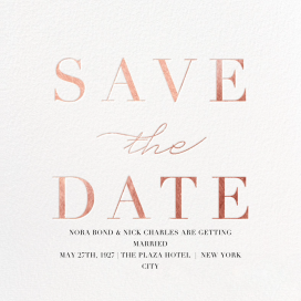 Remnant (Save The Date) - Save the Date by Paperless Post