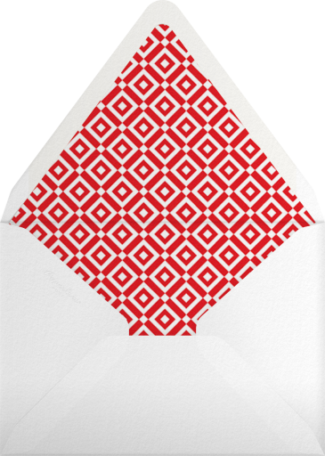 Christmas Exclamation - Jonathan Adler Envelope