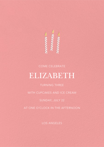 And One for Good Luck - Birthday Invitation by Sugar Paper