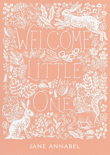 Fable Welcome - Birth Announcement by Rifle Paper Co.