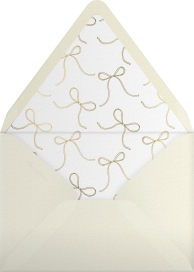 Bow Border Photo - Paperless Post Envelope