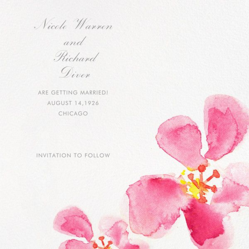 Hawaiian Flower by Paperless Post