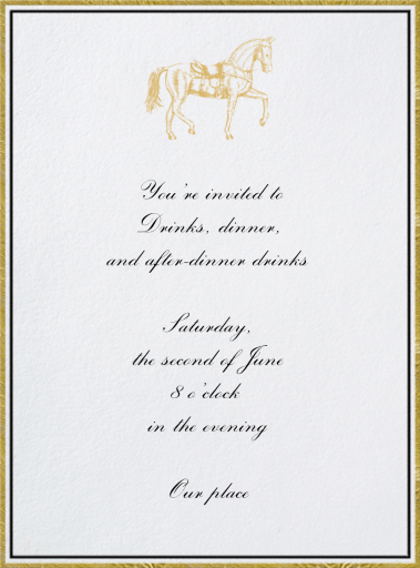 Pall Mall - Party Invitation by Paperless Post