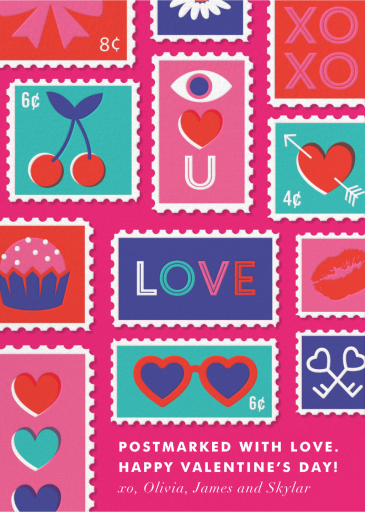 Love Stamped - Valentine's Day Card by Cheree Berry Paper & Design