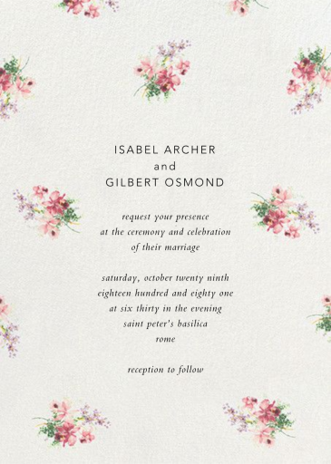 De Winter - Wedding Invitation by Brock Collection