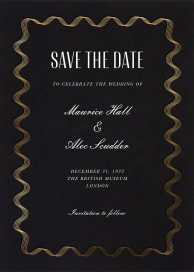 Sound Wave - Save the Date by Paperless Post