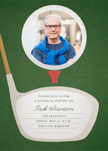 Tee Time (Photo) - Business Event Invitation by Paperless Post